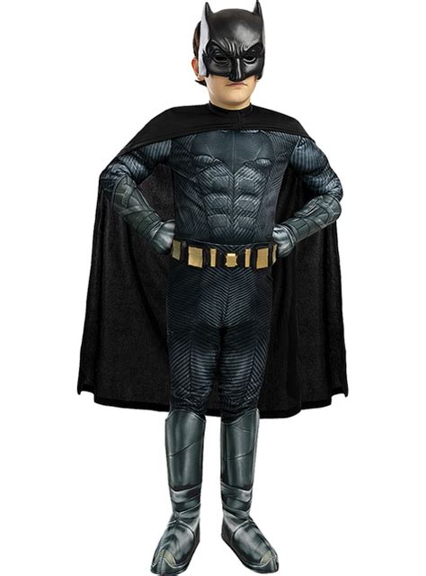 Costume Batman Deluxe Per Bambino Justice League Consegna 24h