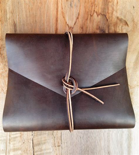 Leather Portfolio Binder | Accesorios de cuero, Carteras de cuero, Carteras