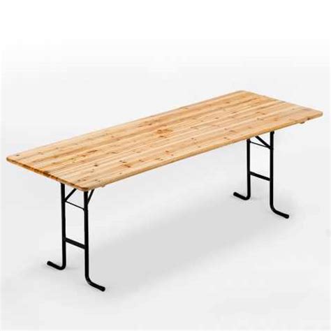 Table De Brasserie Bancs En Bois Jardin Pliant Festival X