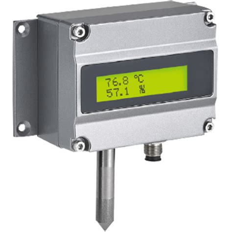 Industrial High Accuracy Temp Humidity Transmitter Pressure Gauge