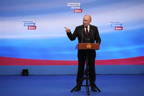 Putin Wins Russia Election In Landslide With No Serious Competition