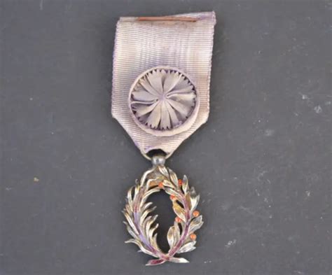 Medaille Officier De L Ordre Des Palmes Academiques Eur