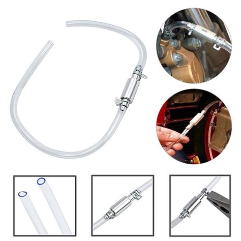 Buy Car Motorcycle Brake Clutch Bleeder Hose One Way Valve Pipe Bleeding Tube At Affordable