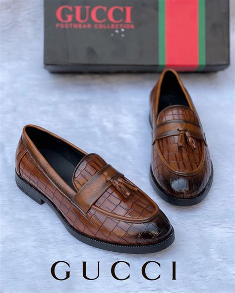 Gucci Croco Tassel Mocassins 7a Quality Replicas Are The First Copy Products Such As Copycats