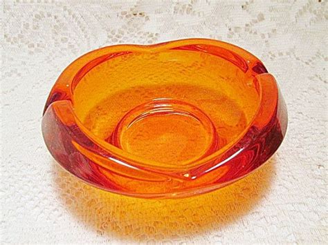 Viking Glass Ashtray Mid Century Man Cave Or Bar Vintage Etsy Viking Glass Glass Collection