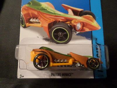 HW HOT WHEELS 2015 HW CITY 31 250 PREYING MENACE HOTWHEELS ORANGE VHTF