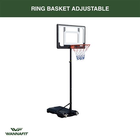 Jual Wannafit Ring Basket Adjustable Tiang Backboard Dewasa Remaja