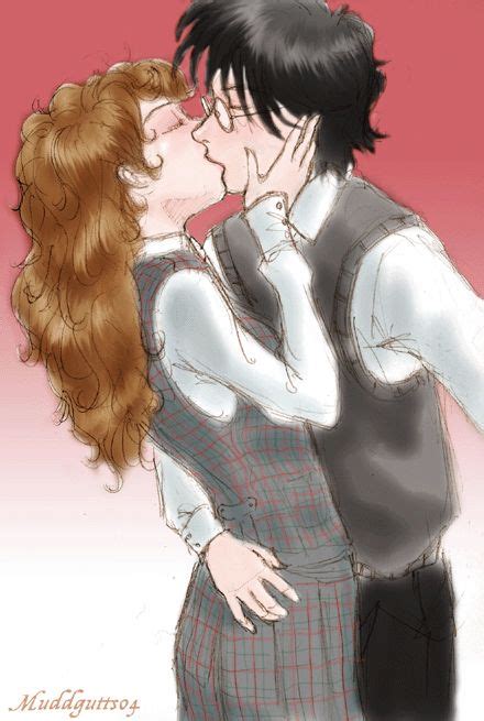 Harry And Hermione Kiss Fan Art