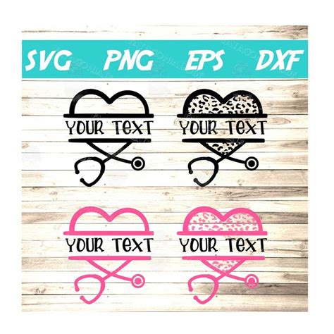 Nurse Stethoscope SVG PNG - Inspire Uplift