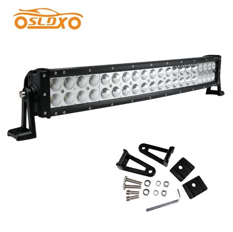 Sldx W Inch Off Road Curved Led Light Bar Lm Spot Flood Combo