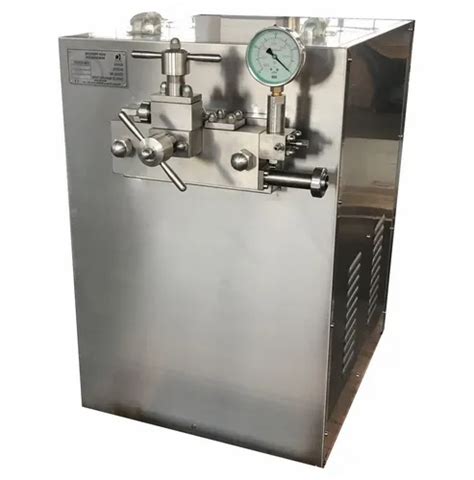 100Bar High Pressure Homogenizer For Chemicals Capacity 1000 L Hour