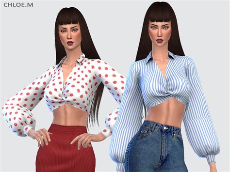 The Sims Resource Blouse For Female