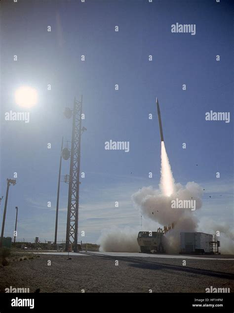 THAAD missile launch in 2005 -4 Stock Photo - Alamy