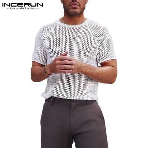 Incerun Calça Comprida Masculina Folgada Em Linha Reta Cinto De Cor