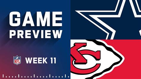 Dallas Cowboys vs. Kansas City Chiefs | Week 11 NFL Game Preview - Win ...