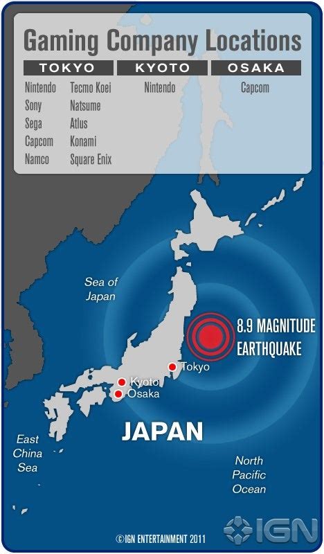 Japan Earthquake Epicenter