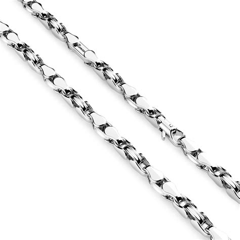 Zancan Chain Necklace In Silver