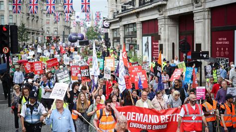 Cost Of Living Crisis Thousands Of People Protest In London Demanding Help News Uk Video News