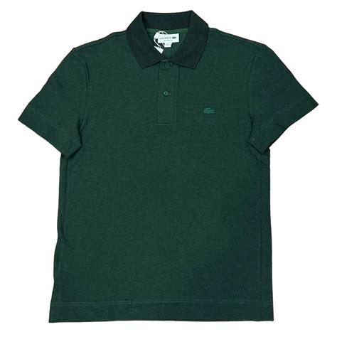 Áo Polo Nam Lacoste Light Breathable Piqué Ph8281 Màu Xanh Rêu Size 2