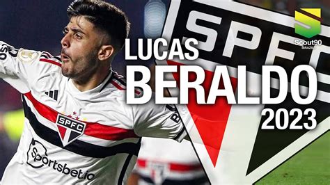 Lucas Beraldo 2023 Desarmes Dribles Passes São Paulo HD YouTube