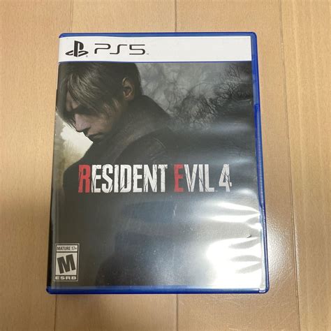 【目立った傷や汚れなし】【ps5】resident Evil4（輸入版 北米 日本語対応 Biohazard Re4・バイオハザードre4