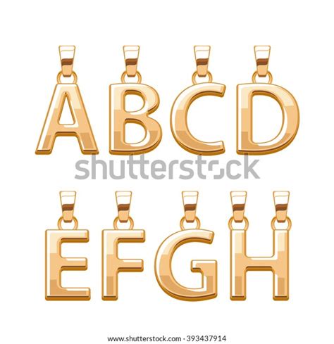 601 Alphabet Gold Pendant Images, Stock Photos, 3D objects, & Vectors ...