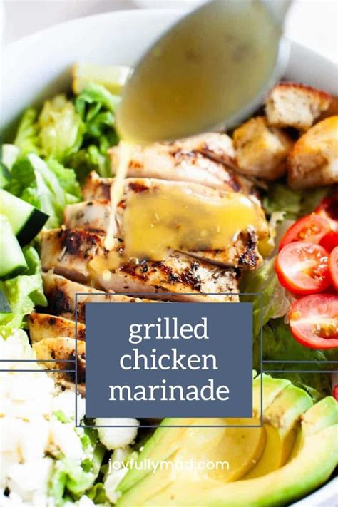 The Best Grilled Chicken Marinade A Joyfully Mad Kitchen