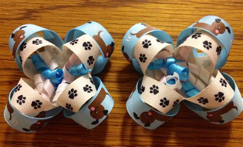 Dog Bows | Dog hair bows, Dog bows, Dog hair