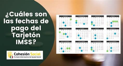 Calendario De Pagos Tarjet N Imss