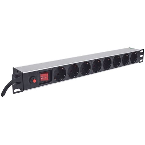 Multiprise Rackable 1U 16 Prises Courant Pour Rack Format 19 Pouces