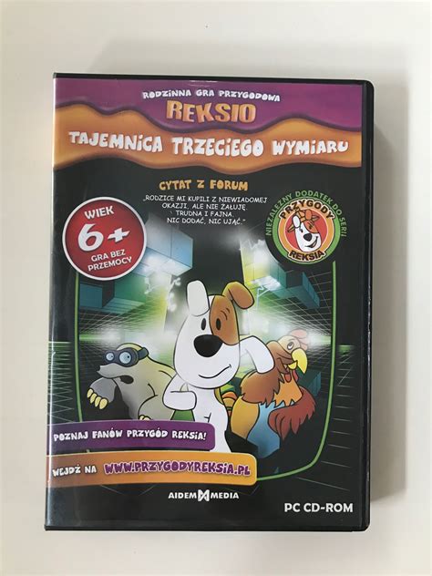 Gra Reksio Tajemnica Trzeciego Niska Cena Na Allegro Pl