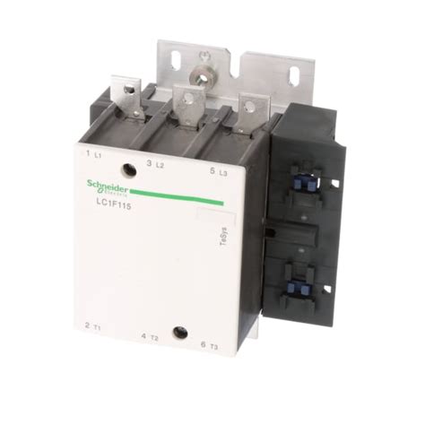 Schneider Electric - LC1F115 - Non-Reversing Contactor, 3-Pole, No Coil ...