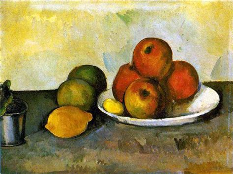 Nature morte aux pommes c 1890 Paul Cézanne WikiArt org