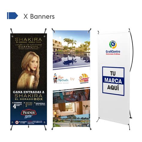 X Banner Publicitario Promociona Tu Marca Con Un Banner Publicitario