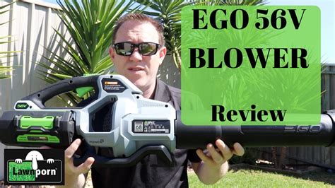 Ego 56v Blower Review Battery Powered Blower Youtube