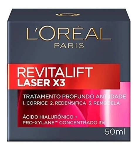 Loréal Revitalift Laser X3 Creme Anti Idade 50ml Mercado Livre