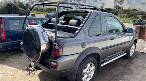 Going Topless 👀 Landrover Freelander 1 3 Door Goes Topless Removing The Roof Rack And Hardtop