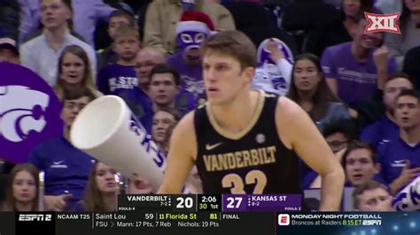 Kansas State Vs Vanderbilt Men S Basketball Highlights YouTube