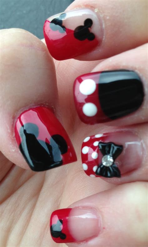 Mickey Nail Design Had These Done For Our Last Trip To Disney World