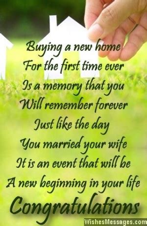 New Home Congratulations Quotes. QuotesGram