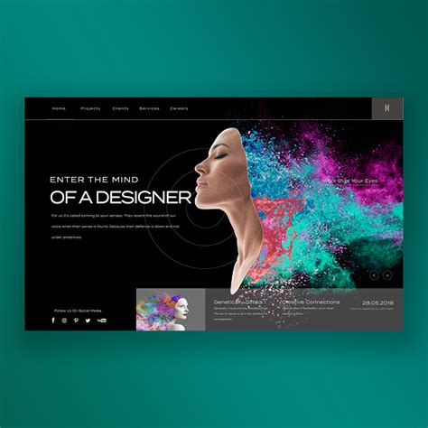 For Your Inspiration: UI Landing Page Designs on Behance