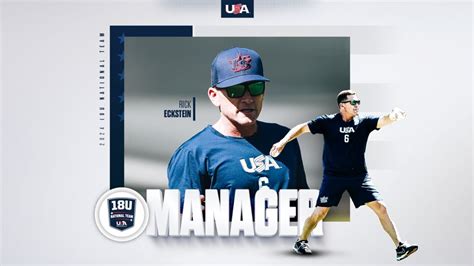 Veteran Mlb Coach Rick Eckstein To Manage 2024 18u National Team Usa