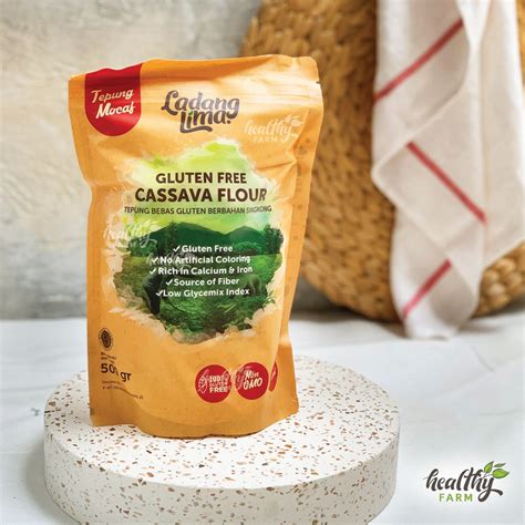 Jual Tepung Singkong Gluten Free Ladang Lima Cassava Flour Mocaf G