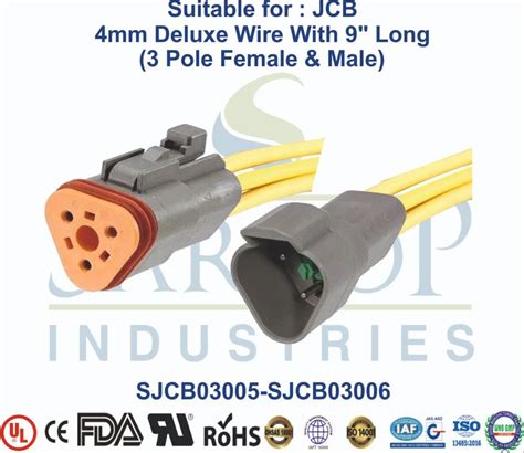 Automotive DT Series JCB Universal Special Wire With 9 Long 20 Pole