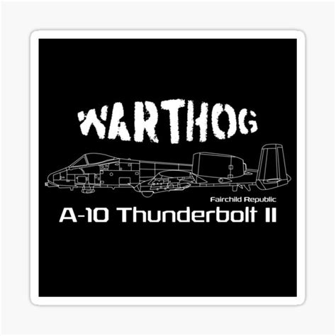 A 10 Warthog Decals