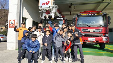 보성소방서 벌교중학교 미래소방관 체험교실 운영 뉴스에이