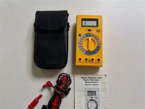 MAPLIN PRECISION GOLD M5010 Multimeter 17 00 PicClick UK