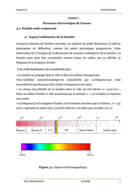 SOLUTION Chapitre 3 Structure Electronique De Latome 2 Studypool