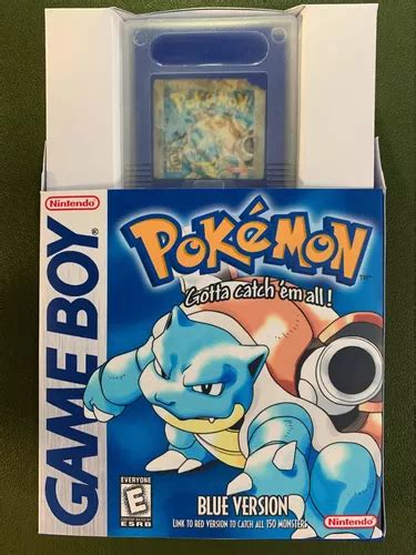 Jogo Pokémon Blue Original Na Caixa Game Boy Color Escorrega o Preço