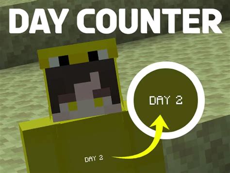 minecraft day counter  original minecraft data pack